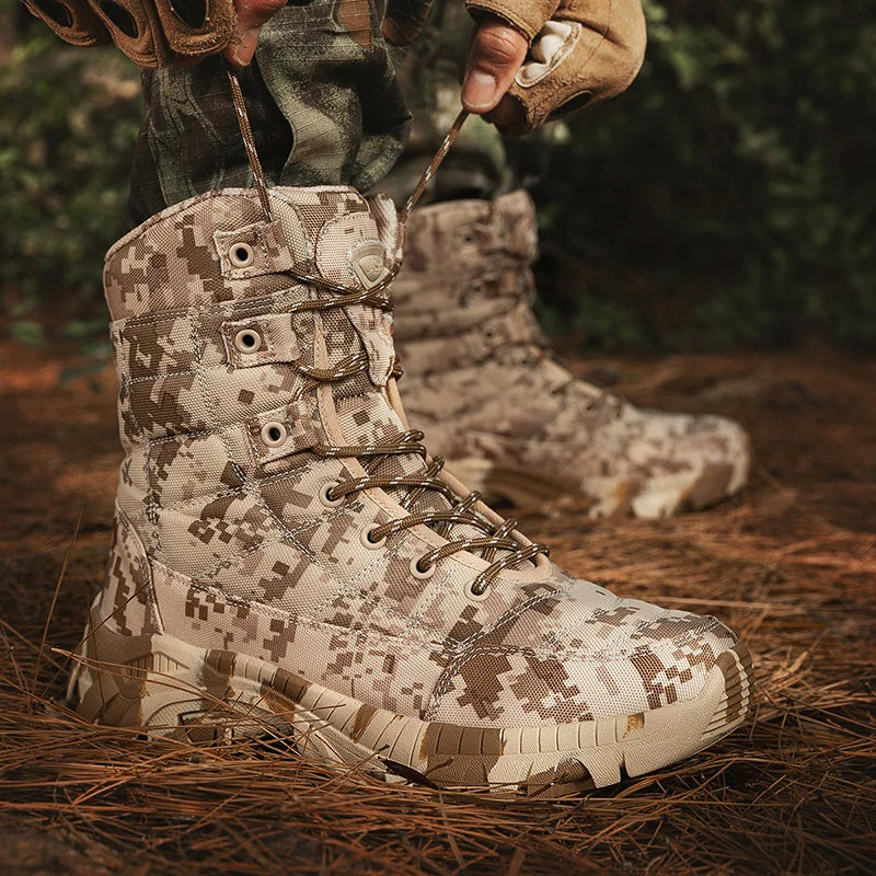 Men's hiking boots lightweight tactical boots outdoor hunting boots