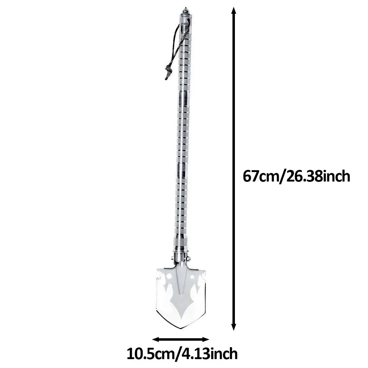 Multi Functional Detachable Foldable Military Electric Shovel, Survival Equipment Self-Defense Tools Camping Accessories