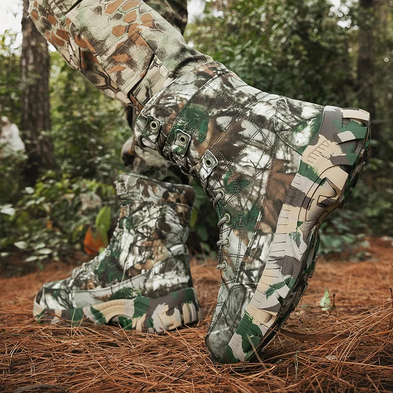 Men's hiking boots lightweight tactical boots outdoor hunting boots