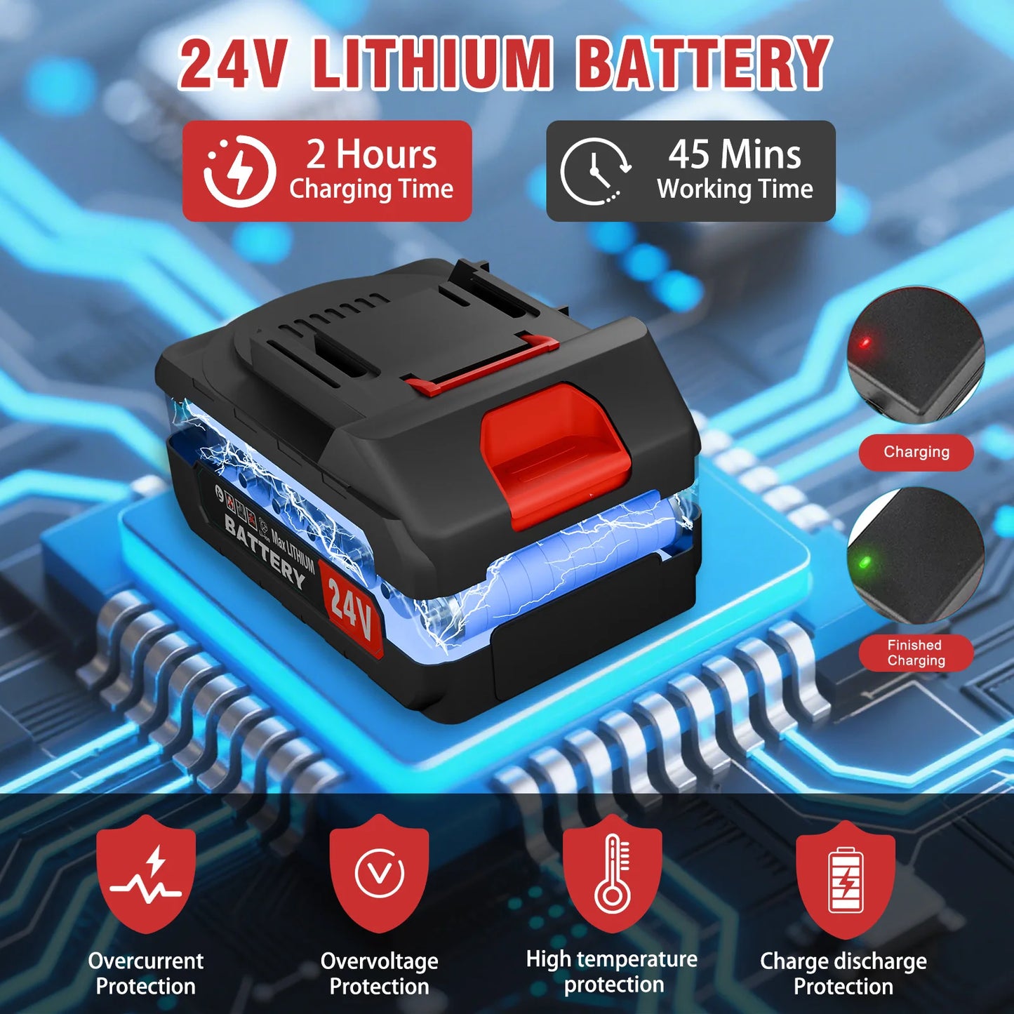 21V Cordless Lawn Trimmer Mower/ Weed Wacker Electric Foldable Lightweight Fast Charger 5C 2000mah Two Battery Bottom Wheel