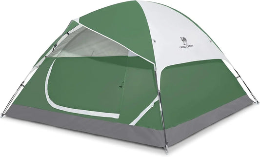2-5 Person Waterproof Camping Tent, Lightweight Portable Dome Tent for Hiking and Backpacking