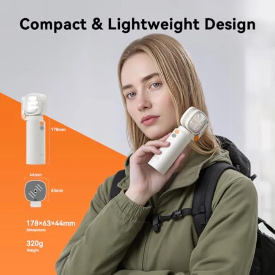 4-in-1 Camping Light Work Light 2000LM Rechargeable,  Adjustable Magnetic Tripod