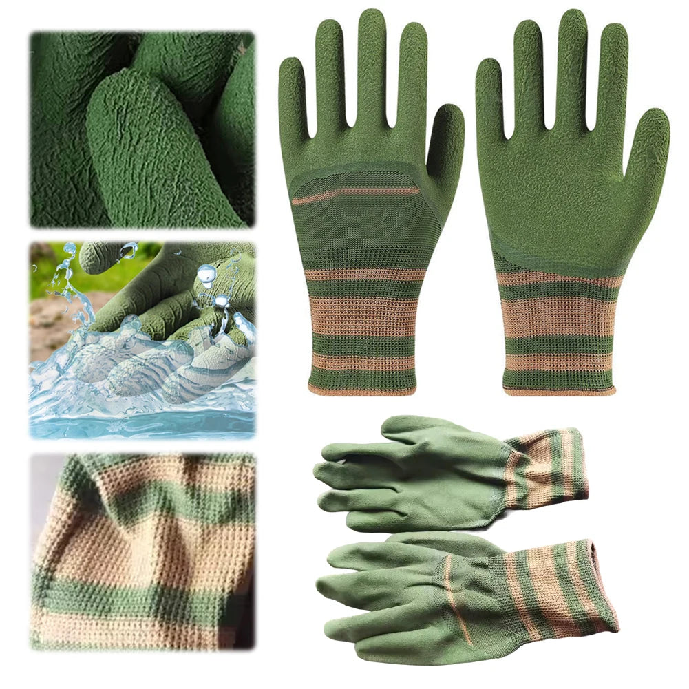 Gardening Gloves Thorn Proof Rose Pruning Garden Glove Breathable Work Garden Gloves Waterproof for Cactus Rose and Blackberry