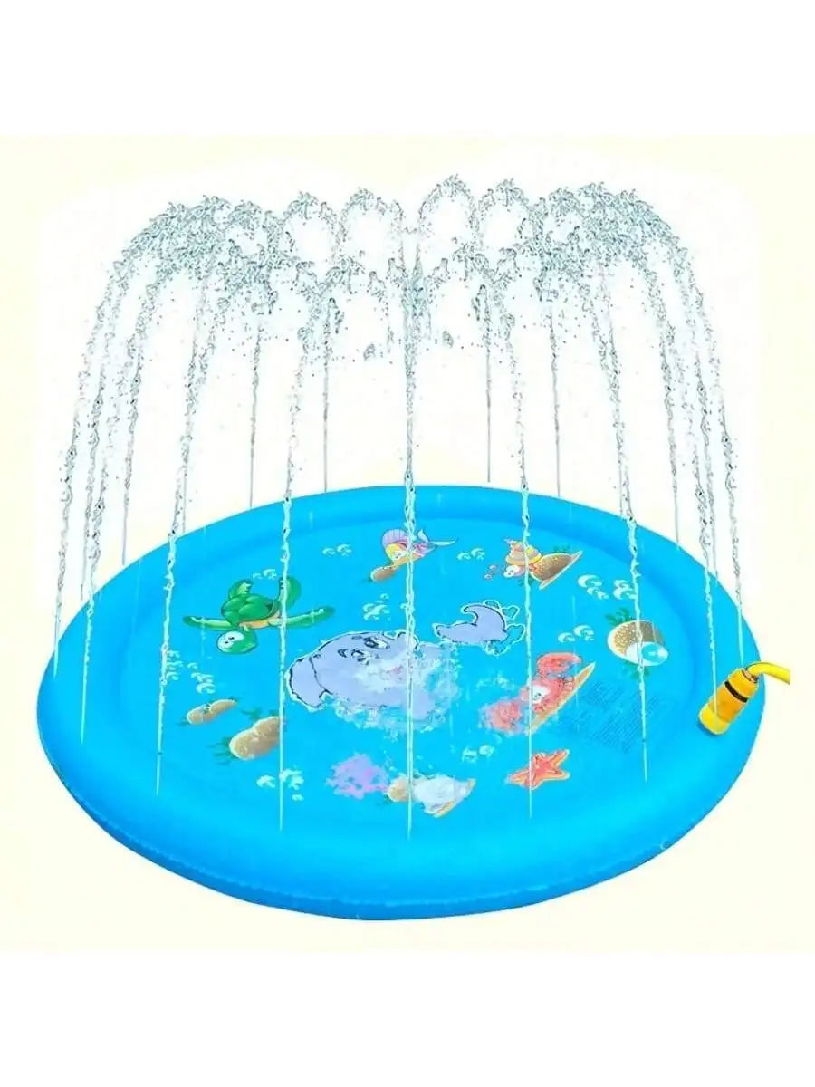 Summer Outdoor Water Play Toy Dolphin Spray Mat