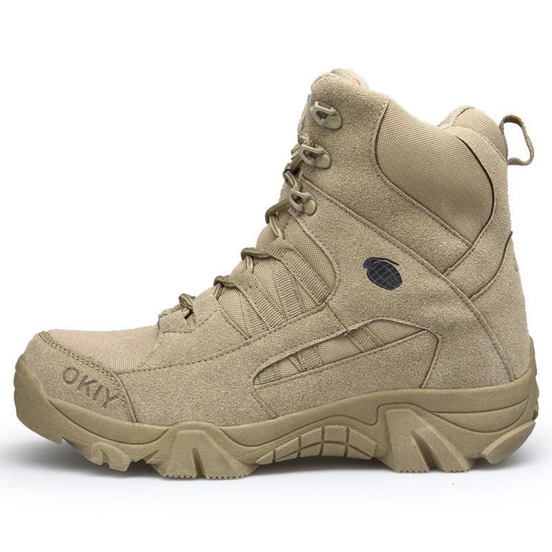 New autumn-winter vintage British style high-top boots and work boots
