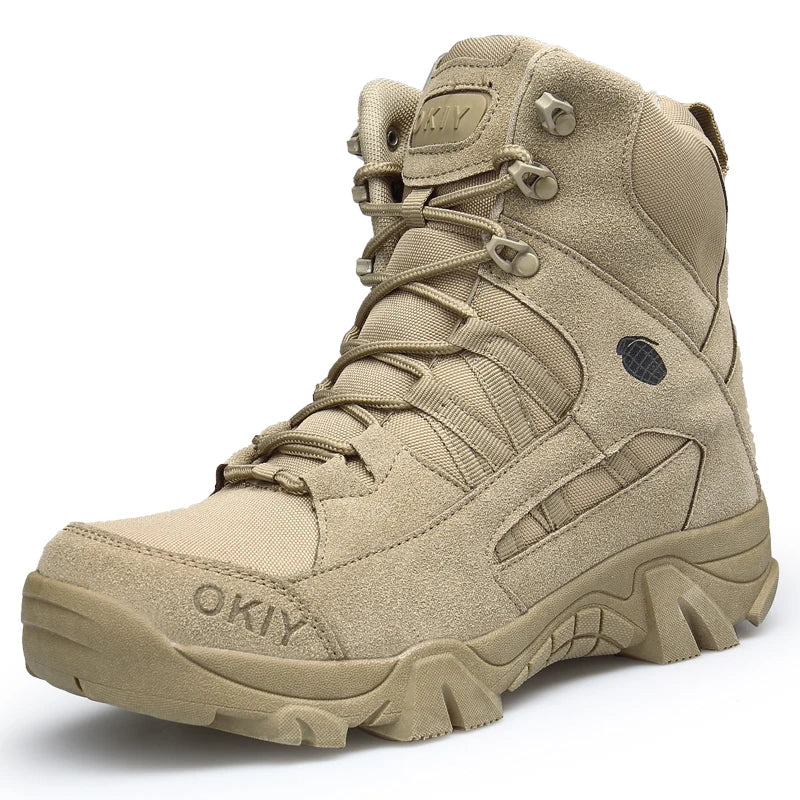 New autumn-winter vintage British style high-top boots and work boots